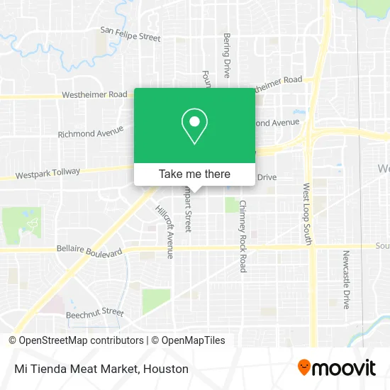 Mi Tienda Meat Market map