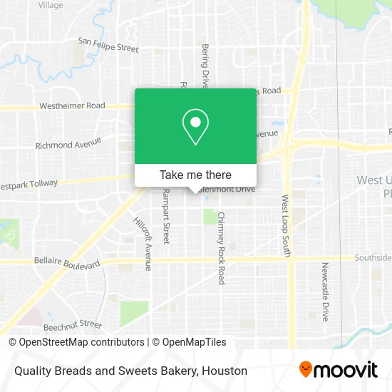 Quality Breads and Sweets Bakery map