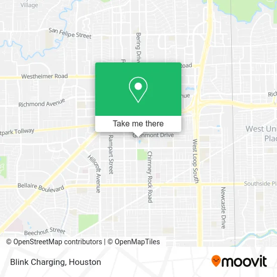 Blink Charging map