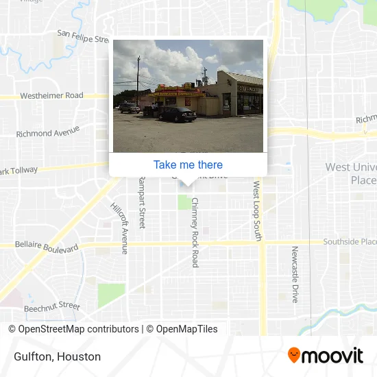 Gulfton map