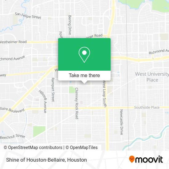 Mapa de Shine of Houston-Bellaire