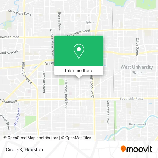Circle K map