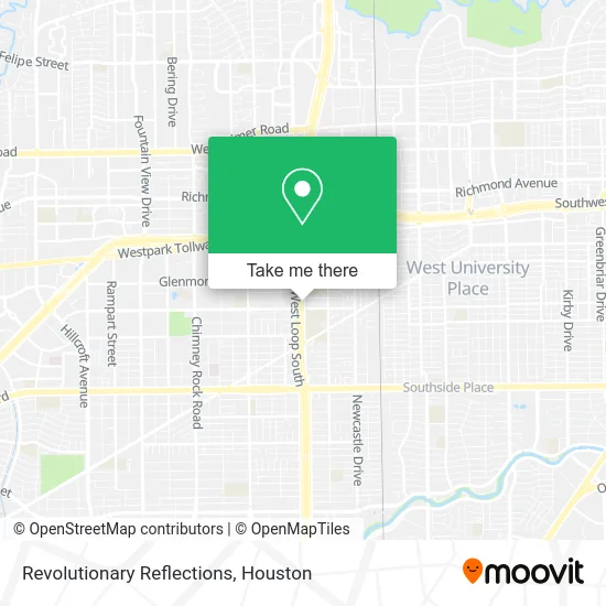 Revolutionary Reflections map