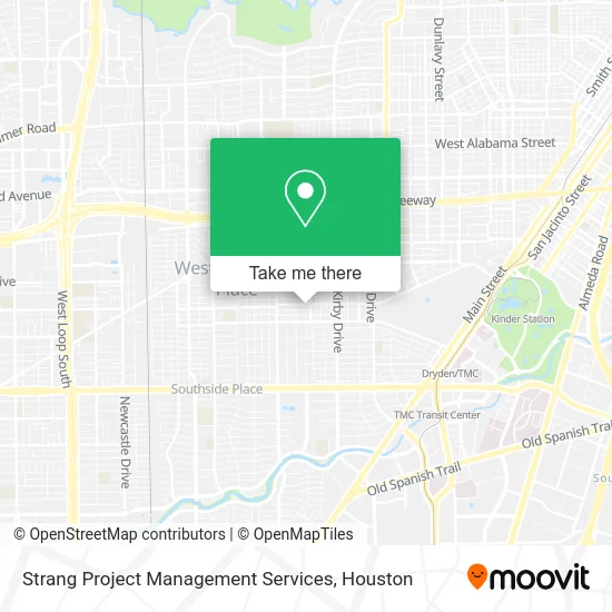 Strang Project Management Services map