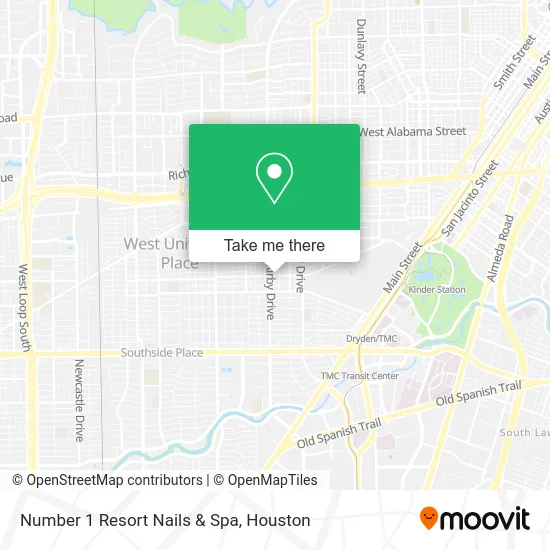 Mapa de Number 1 Resort Nails & Spa