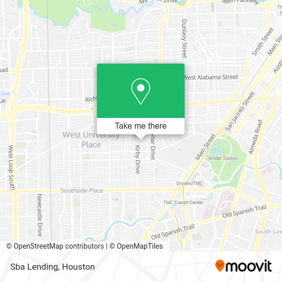 Sba Lending map