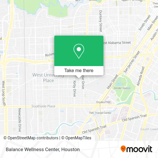 Balance Wellness Center map