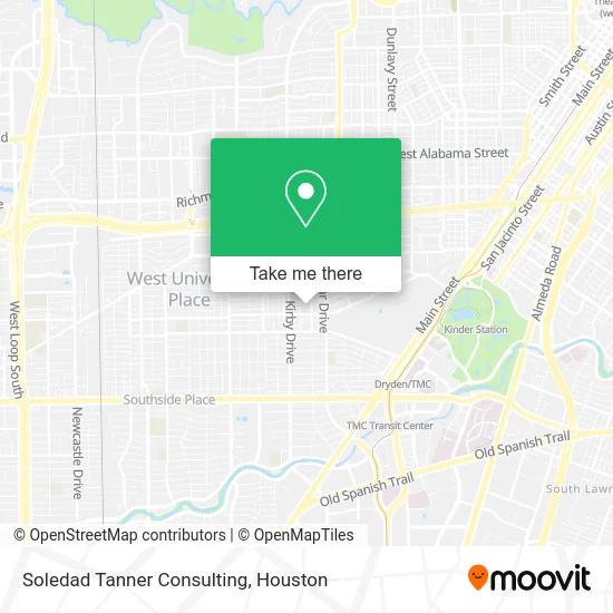 Soledad Tanner Consulting map