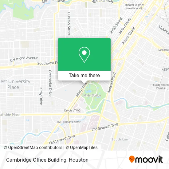 Mapa de Cambridge Office Building