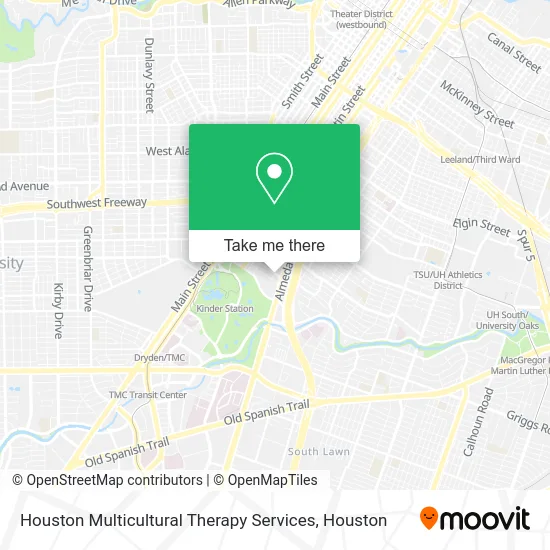 Houston Multicultural Therapy Services map