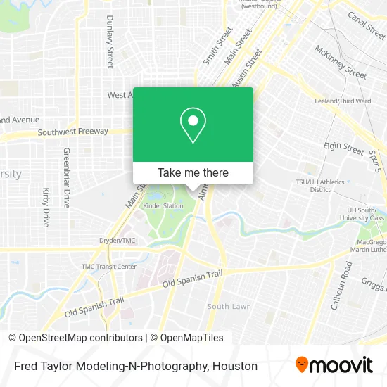 Fred Taylor Modeling-N-Photography map