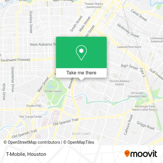 T-Mobile map