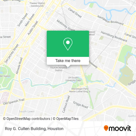 Mapa de Roy G. Cullen Building