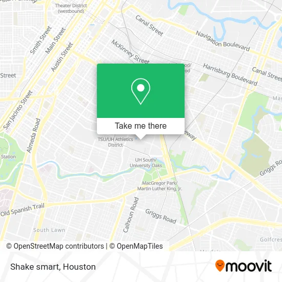 Shake smart map