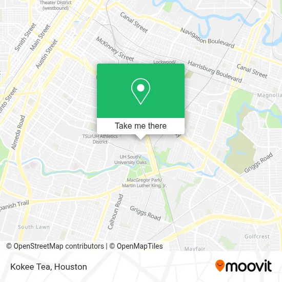 Kokee Tea map
