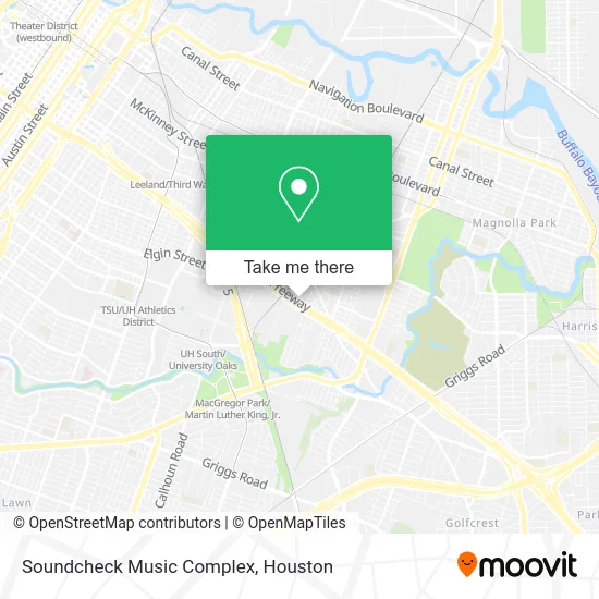 Soundcheck Music Complex map