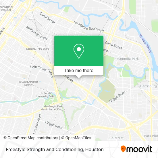 Freestyle Strength and Conditioning map