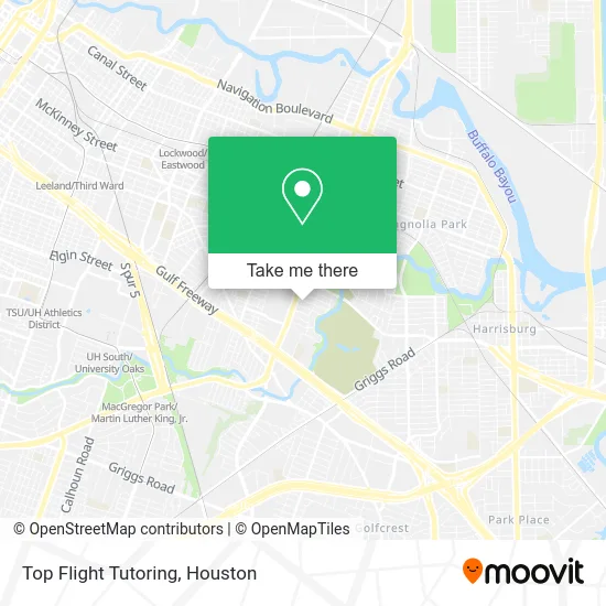 Top Flight Tutoring map