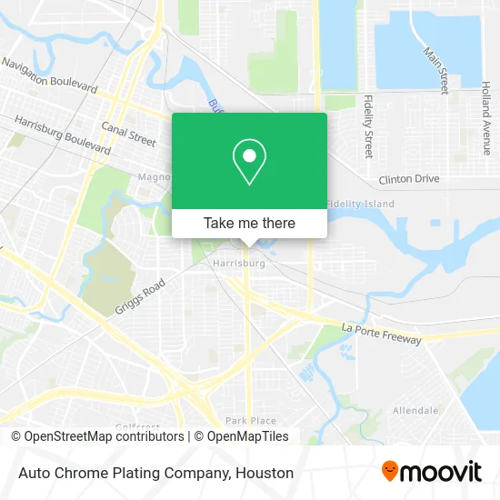 Auto Chrome Plating Company map