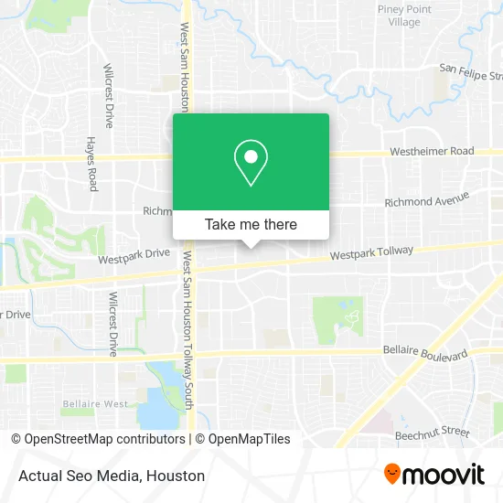 Mapa de Actual Seo Media