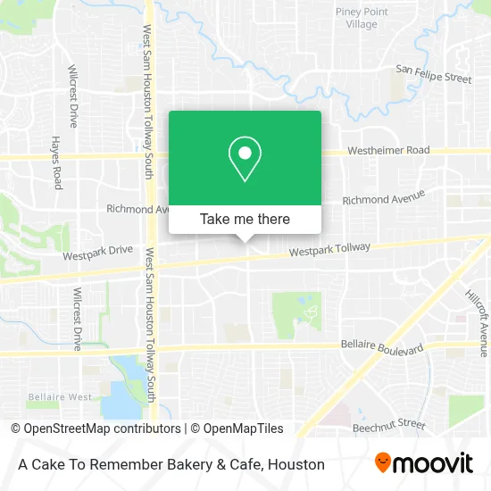 A Cake To Remember Bakery & Cafe map