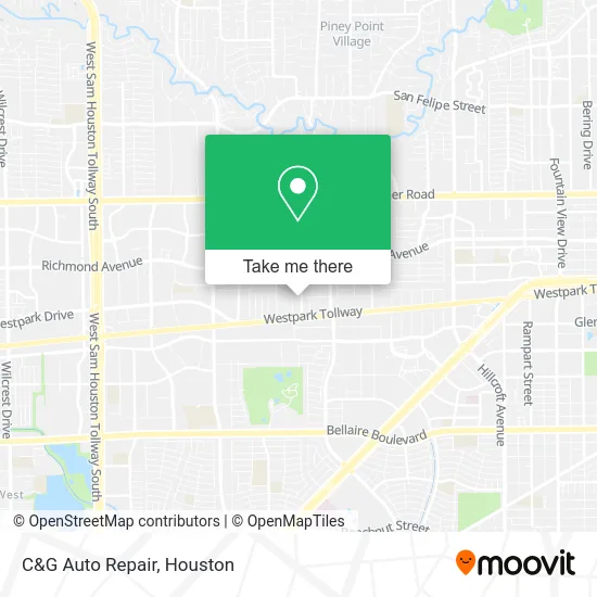 C&G Auto Repair map