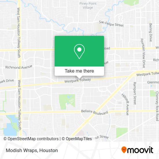 Modish Wraps map