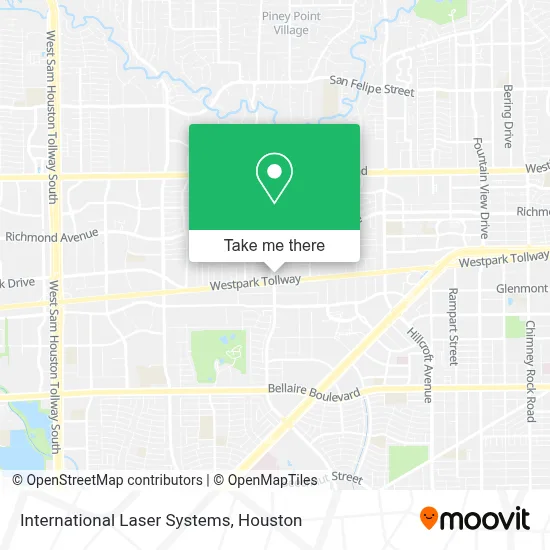 International Laser Systems map