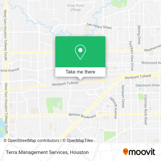 Terra Management Services map