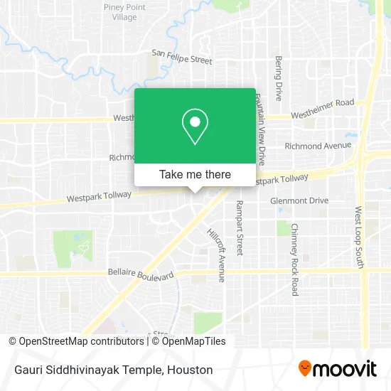 Mapa de Gauri Siddhivinayak Temple