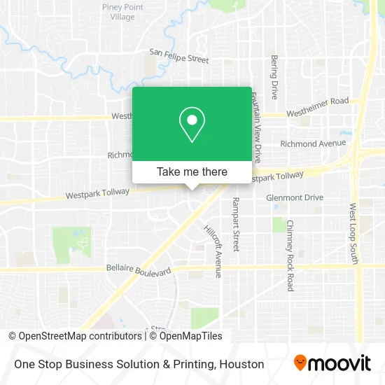 Mapa de One Stop Business Solution & Printing