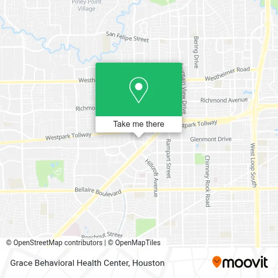 Grace Behavioral Health Center map