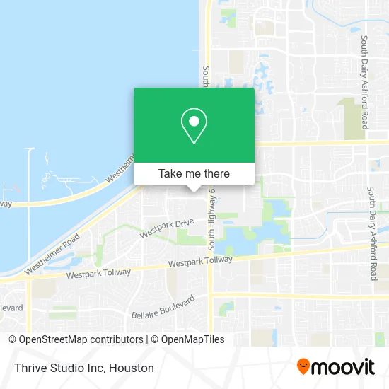 Thrive Studio Inc map