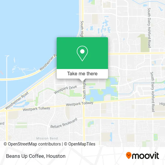 Beans Up Coffee map