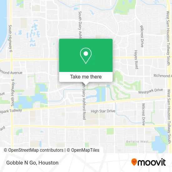 Gobble N Go map