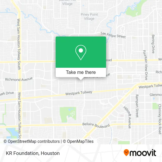 KR Foundation map