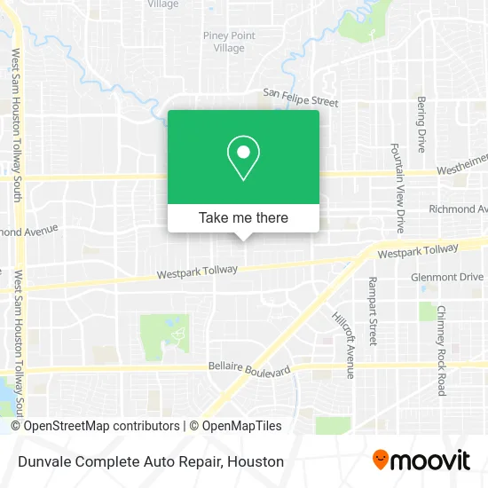Dunvale Complete Auto Repair map