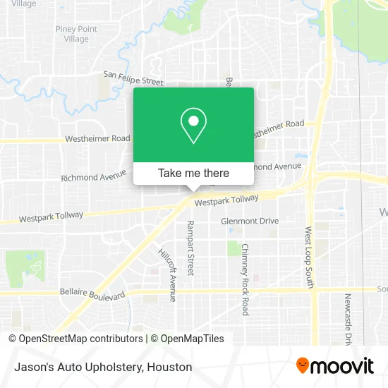 Mapa de Jason's Auto Upholstery