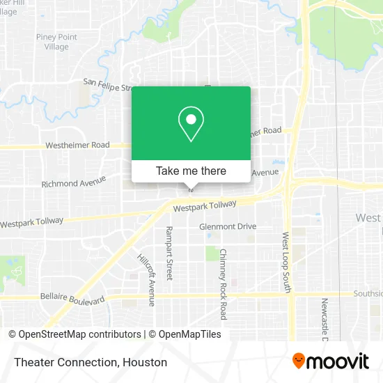 Theater Connection map