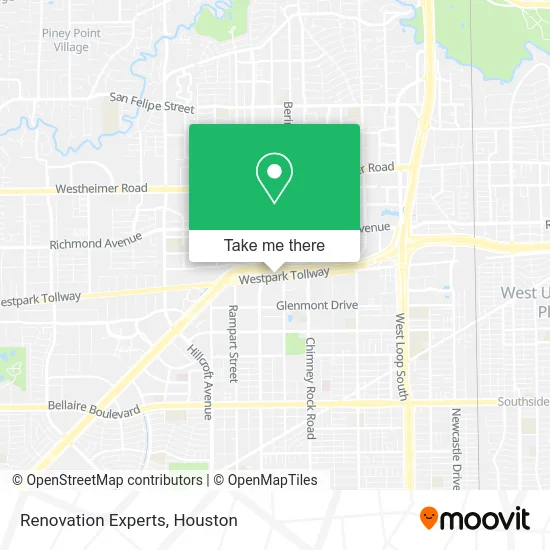 Renovation Experts map