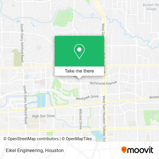 Mapa de Eikel Engineering