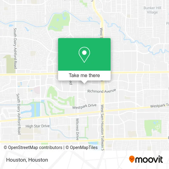 Houston map