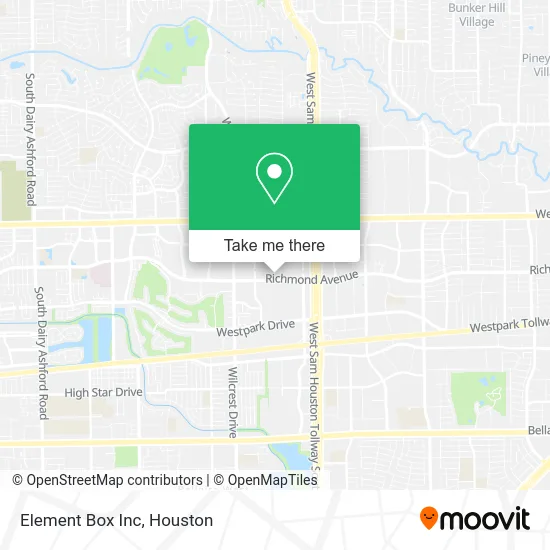 Element Box Inc map