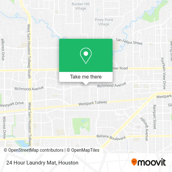 24 Hour Laundry Mat map