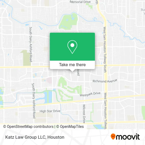 Mapa de Katz Law Group LLC