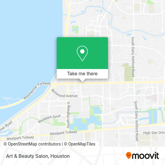 Art & Beauty Salon map