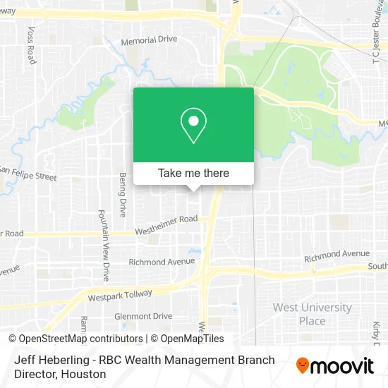 Jeff Heberling - RBC Wealth Management Branch Director map