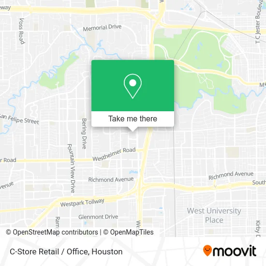 C-Store Retail / Office map