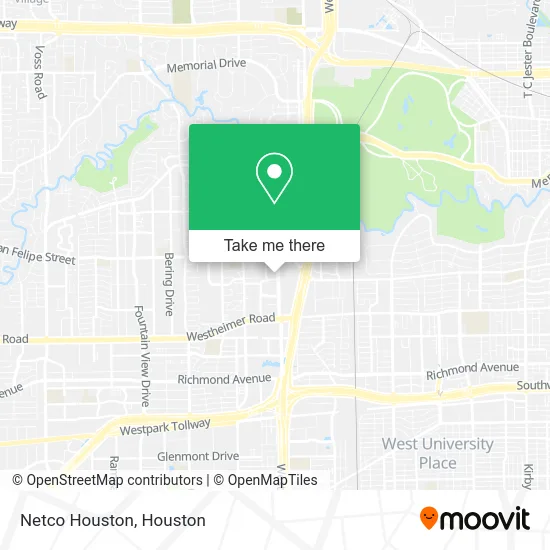 Netco Houston map