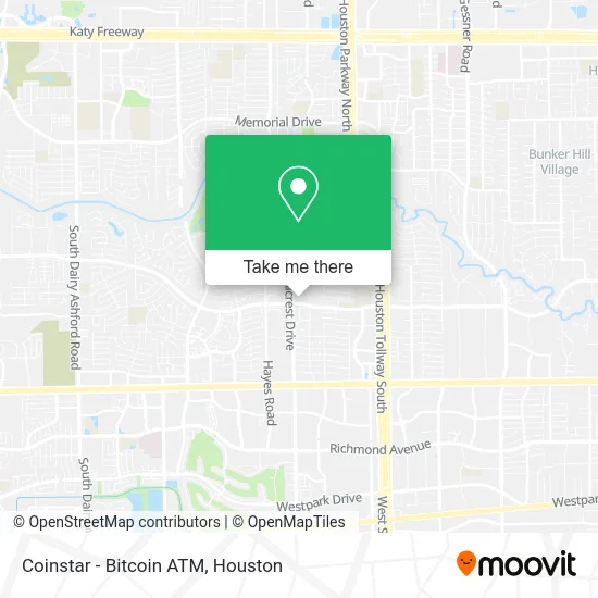 Coinstar - Bitcoin ATM map